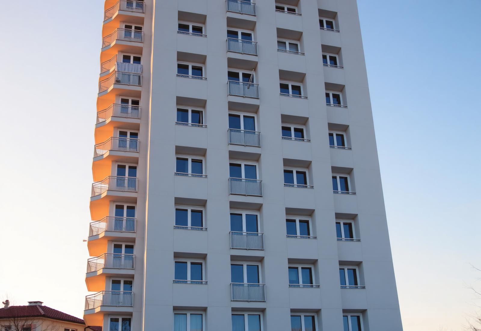 Bloc de locuințe administrat de o asociație de proprietari